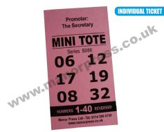 MINI TOTE TICKETS